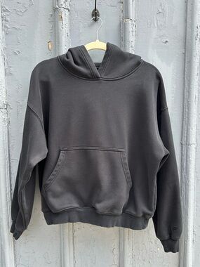 Fabletics Black Hoodie, size Large